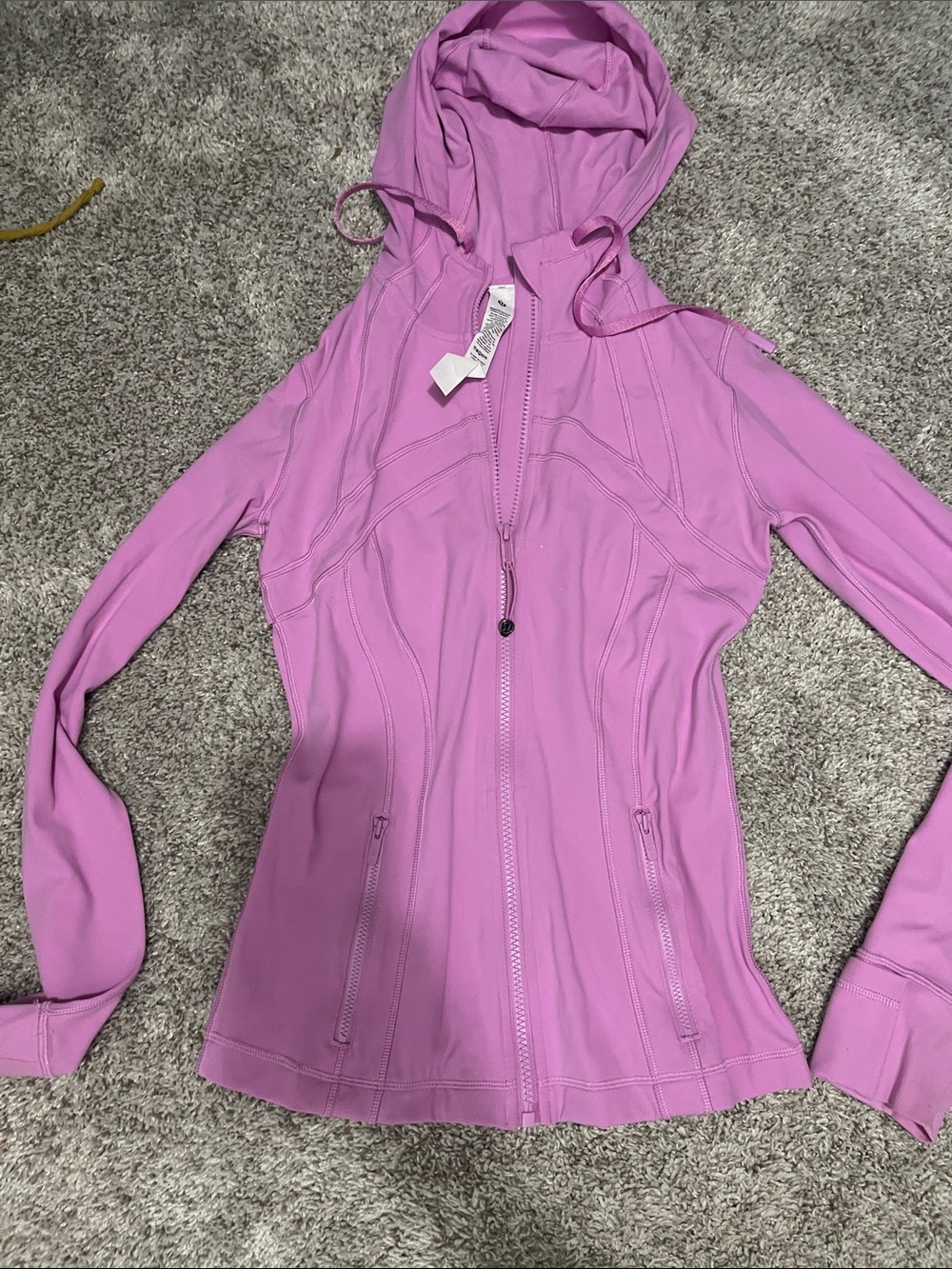 Lululemon Women's Lavender Hooded Zip Jacket